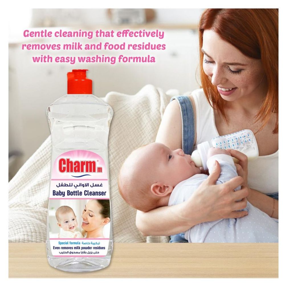 Charmm Baby Bottle Cleanser - 1L - Pack of 3