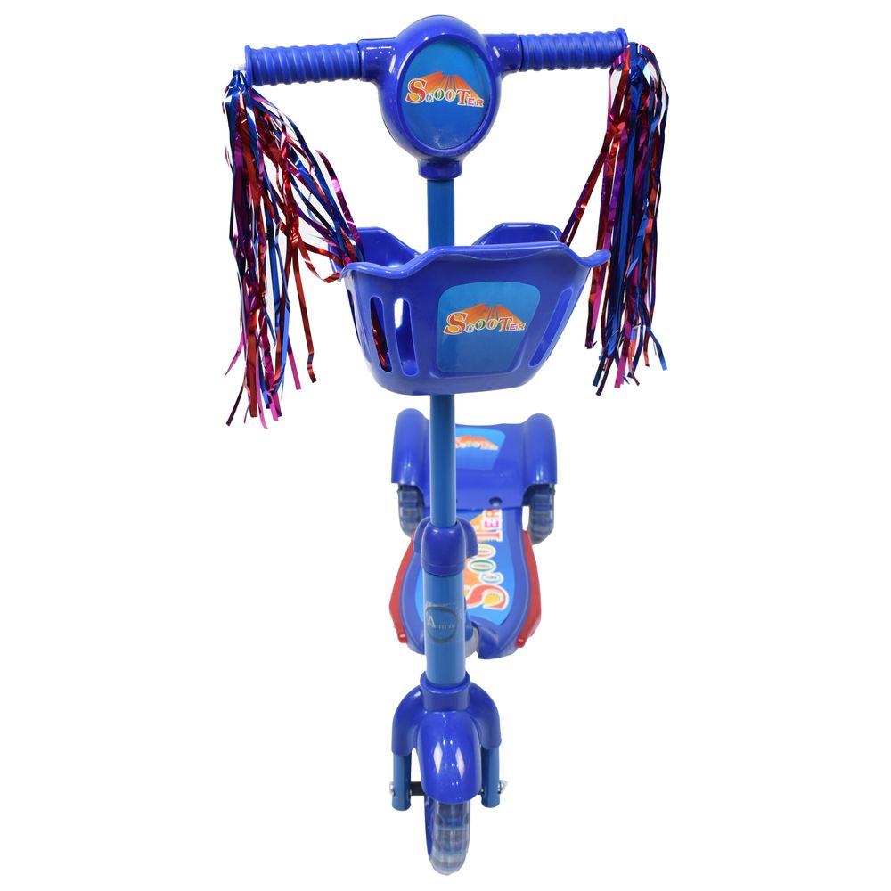 أملا - سكوتر ثلاث عجلات - أزرق