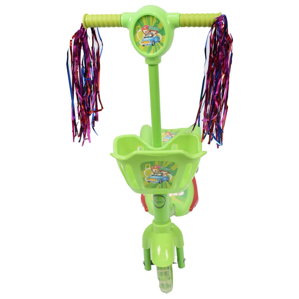 أملا - سكوتر بثلاث عجلات - أخضر