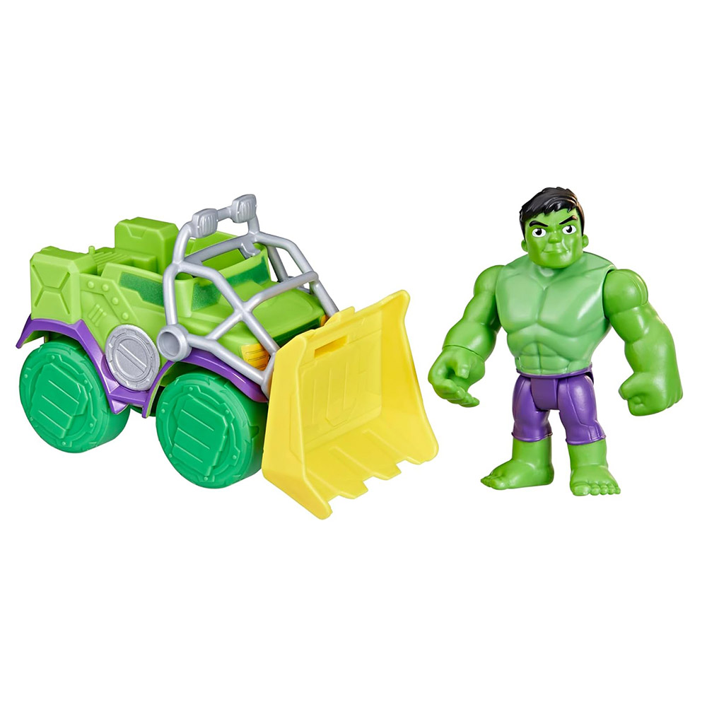 مارفل - مجسم هالك مع شاحنة - 4 إنش - عدد 2