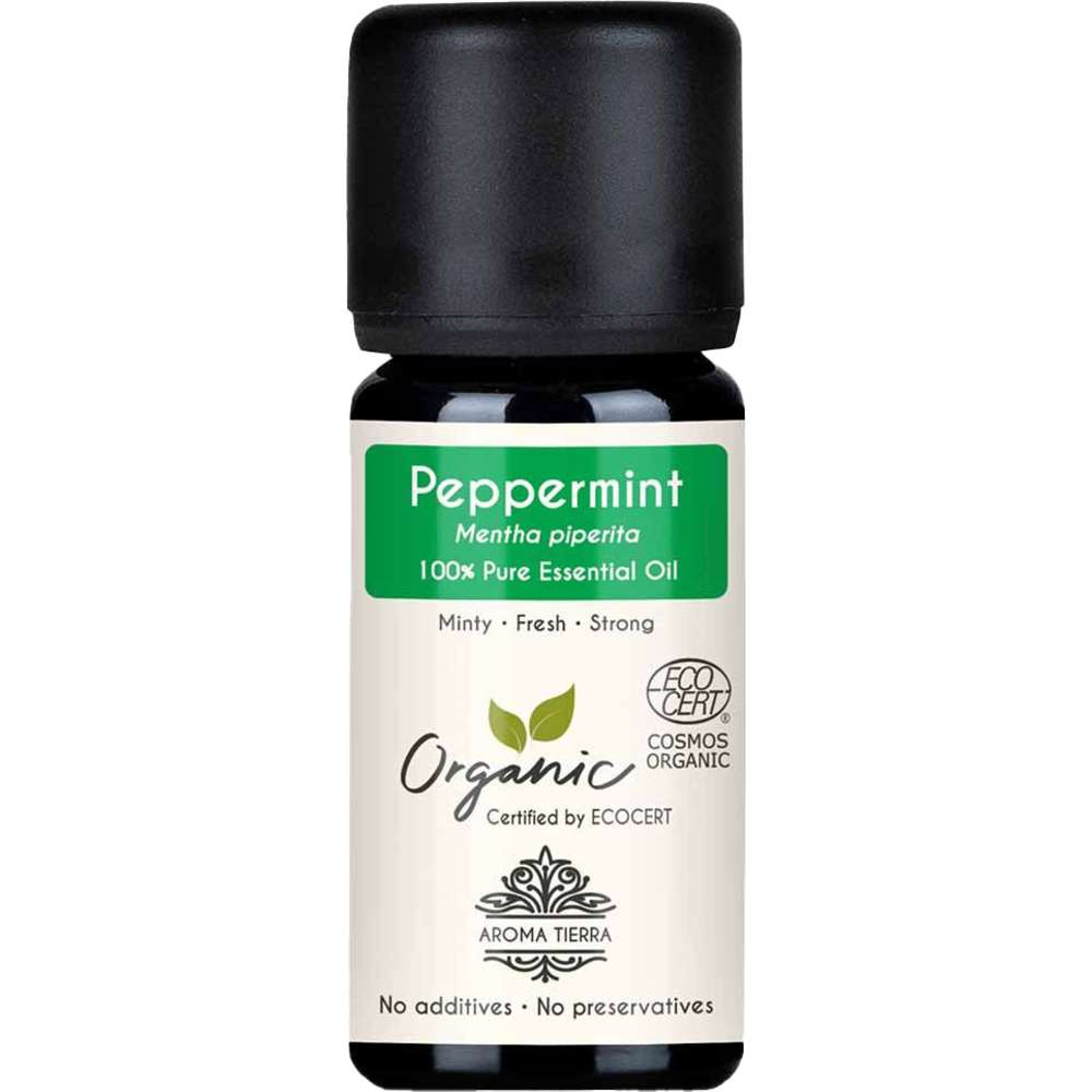 Aroma Tierra - Organic Peppermint Essential Oil - 10ml