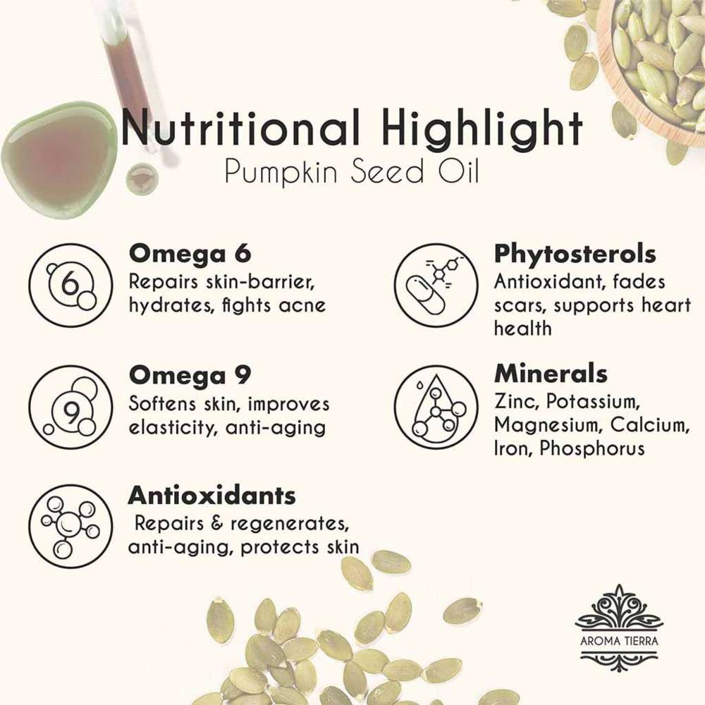 Aroma Tierra - Organic Pumpkin Seed Oil - 100ml