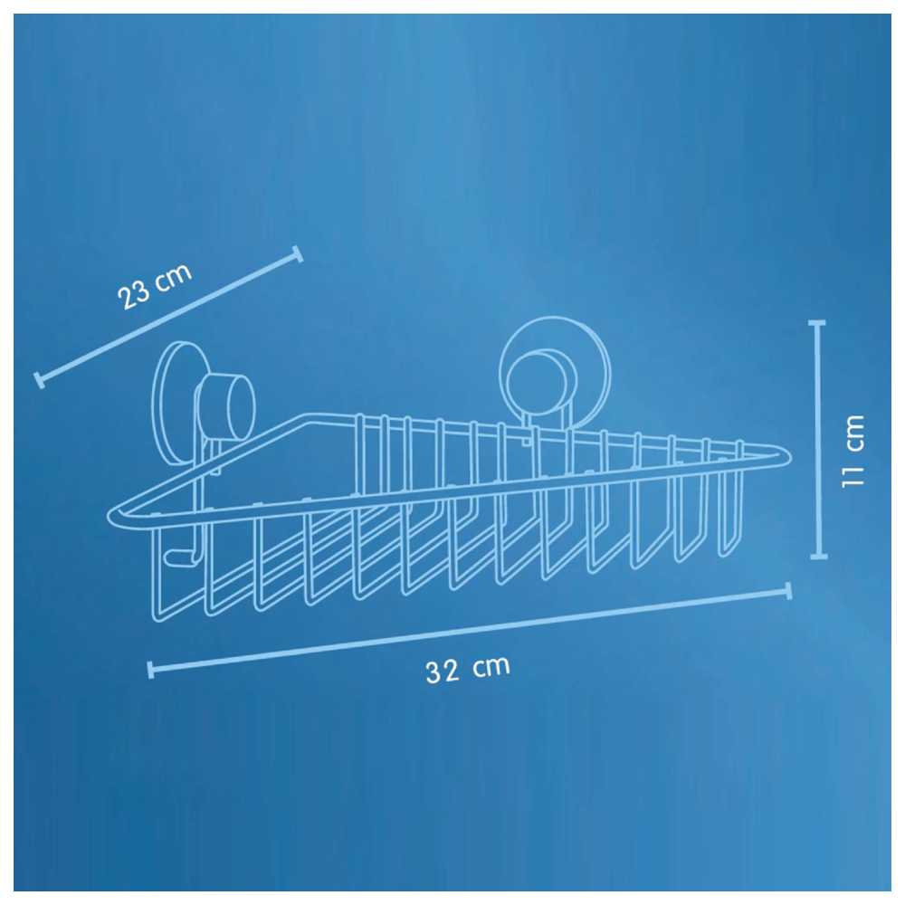 Everloc - Corner Shelf, Kitchen & Bathroom Organizer