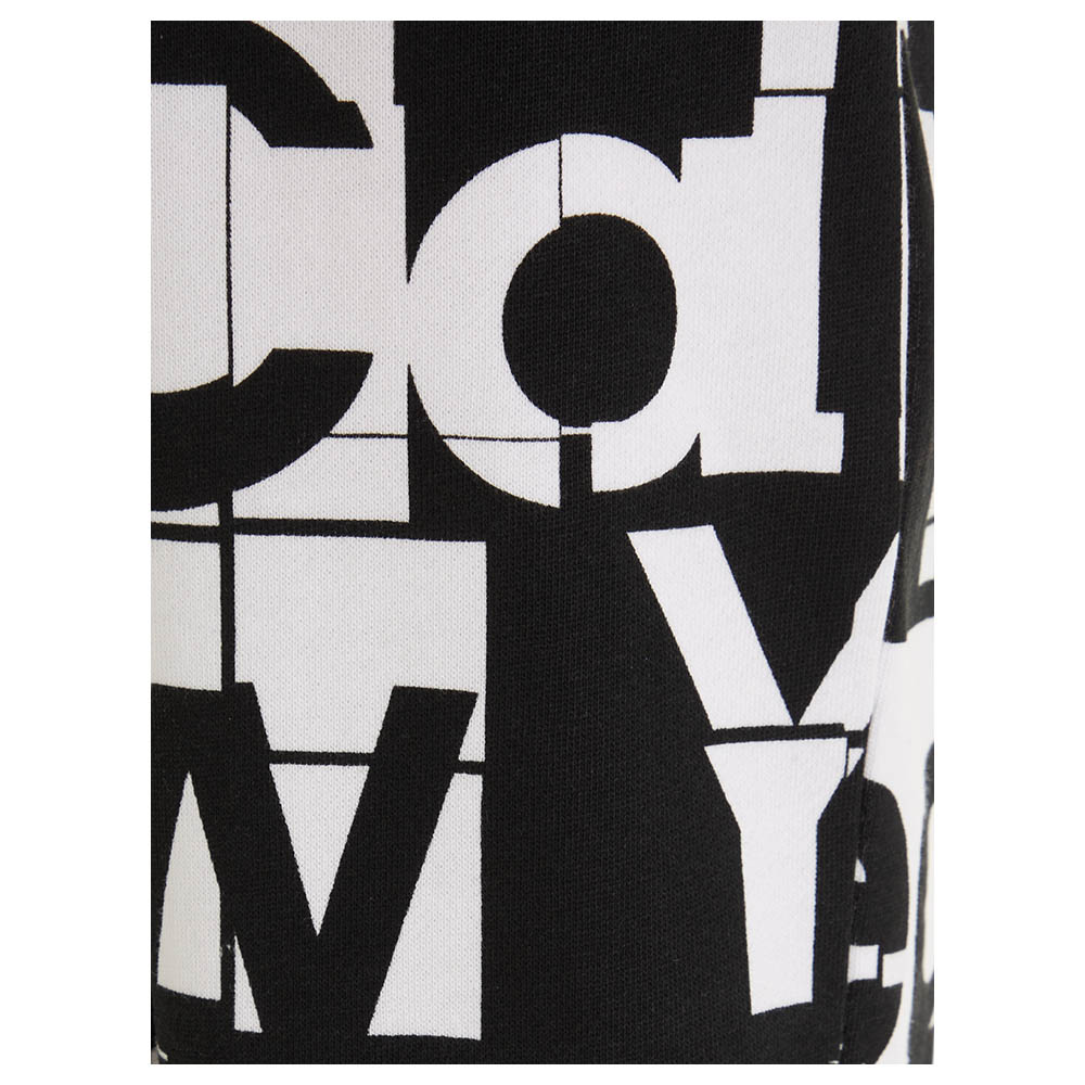 Calvin Klein - Grid Printed Jogger - White/Black