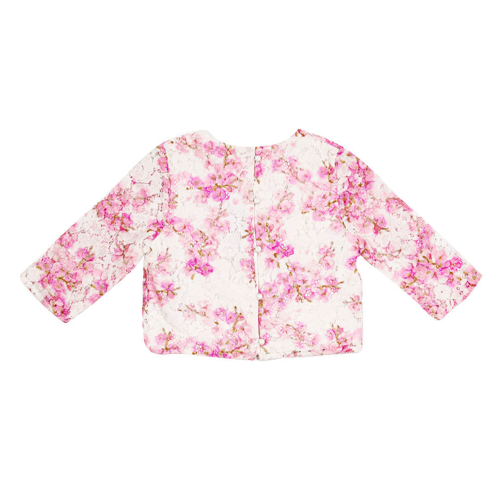 Guess - Girl's Floral Top - Pink