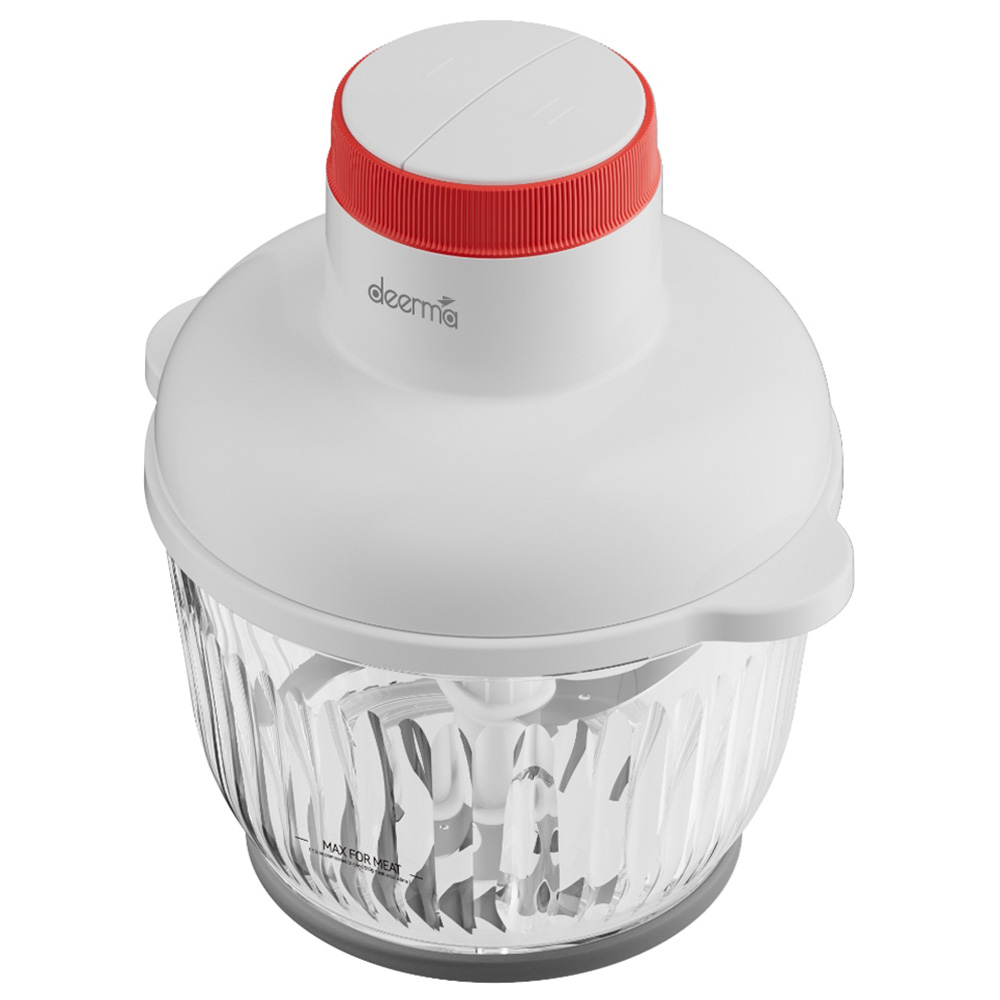 Deerma - Dual Speed Meat Grinder - White - 2L
