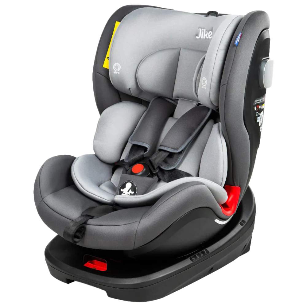 Jikel Saturn Rotating IsoFix All-in-one Car Seat - Grey