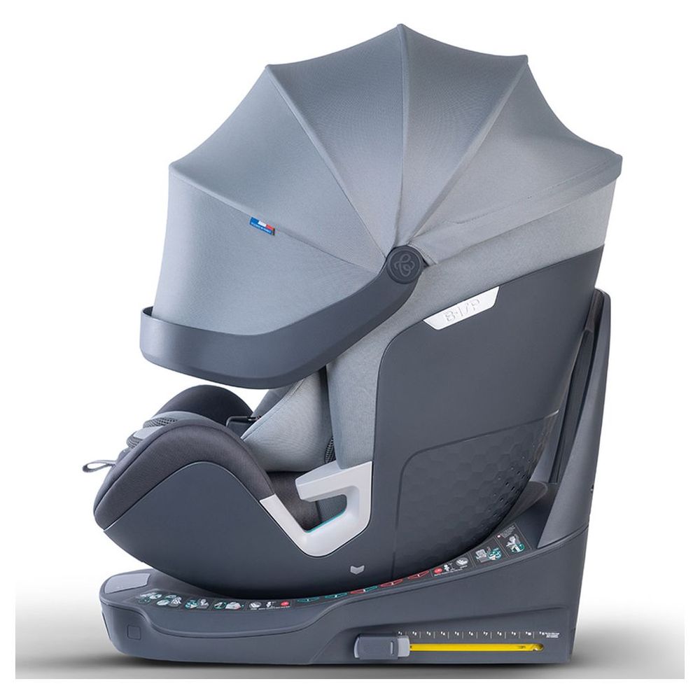 Jikel Venus 360 I-Size Ventilated IsoFix Car Seat - Grey