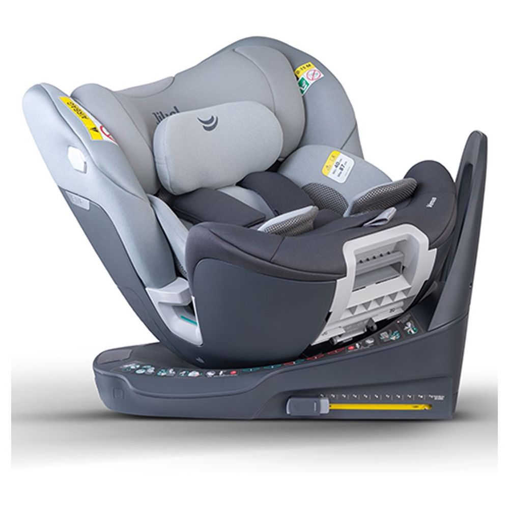 Jikel Venus 360 I-Size Ventilated IsoFix Car Seat - Grey