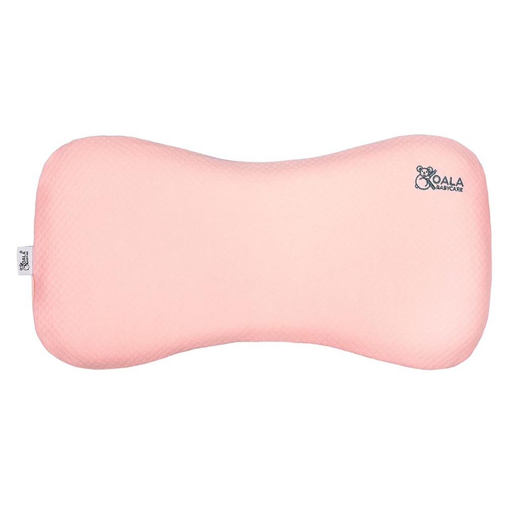 Koala Babycare - Perfect Head Maxi Flat Head Baby Pillow - Pink