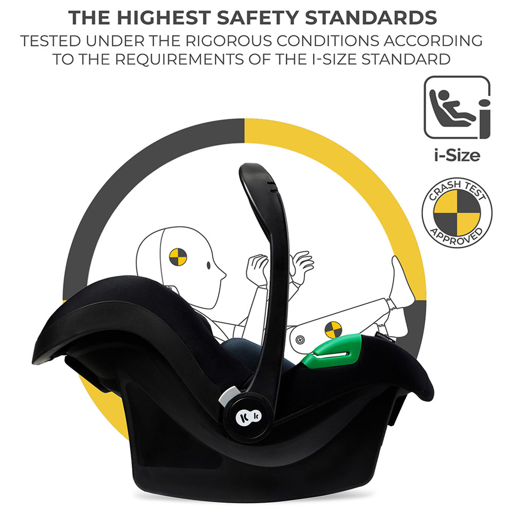 Kinderkraft I-Size Mink Pro Car Seat - Black