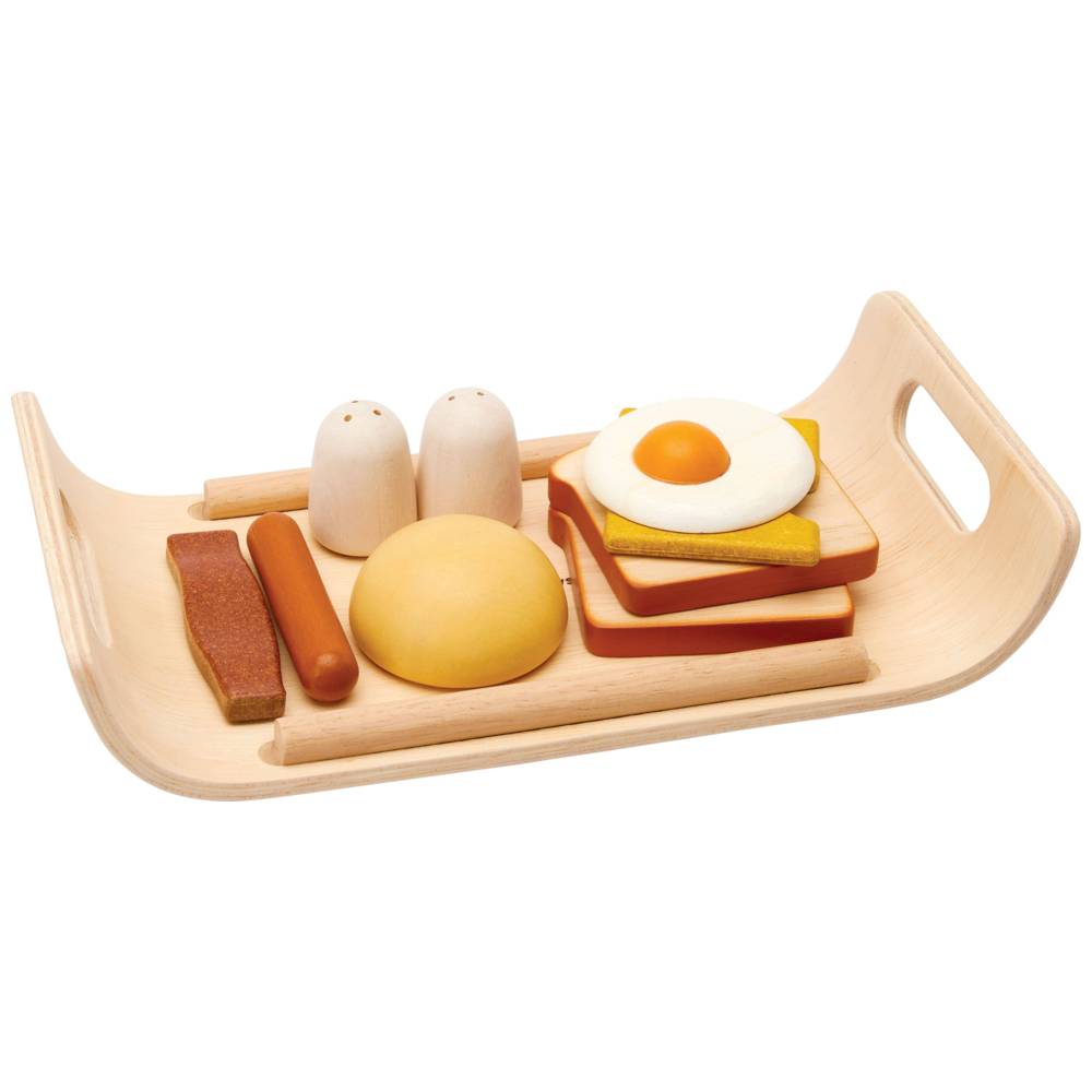 Plan Toys - Breakfast Menu - Beige