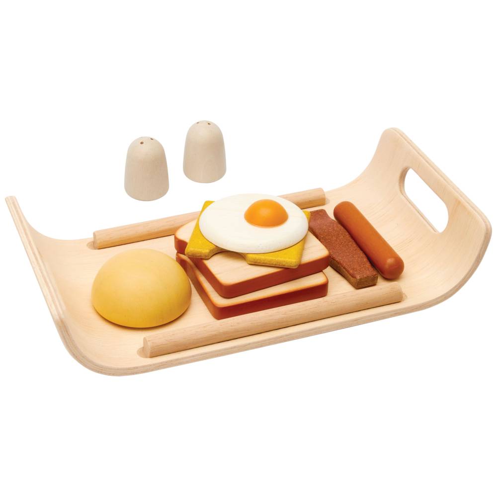 Plan Toys - Breakfast Menu - Beige