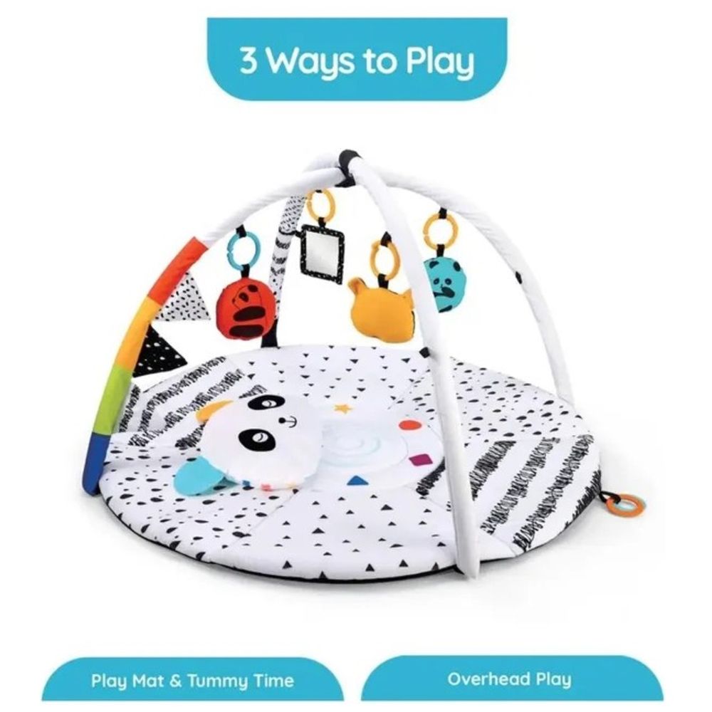 ليتل ليرنرز - سجادة لعب بطابع الباندا  مع 15 لعبة