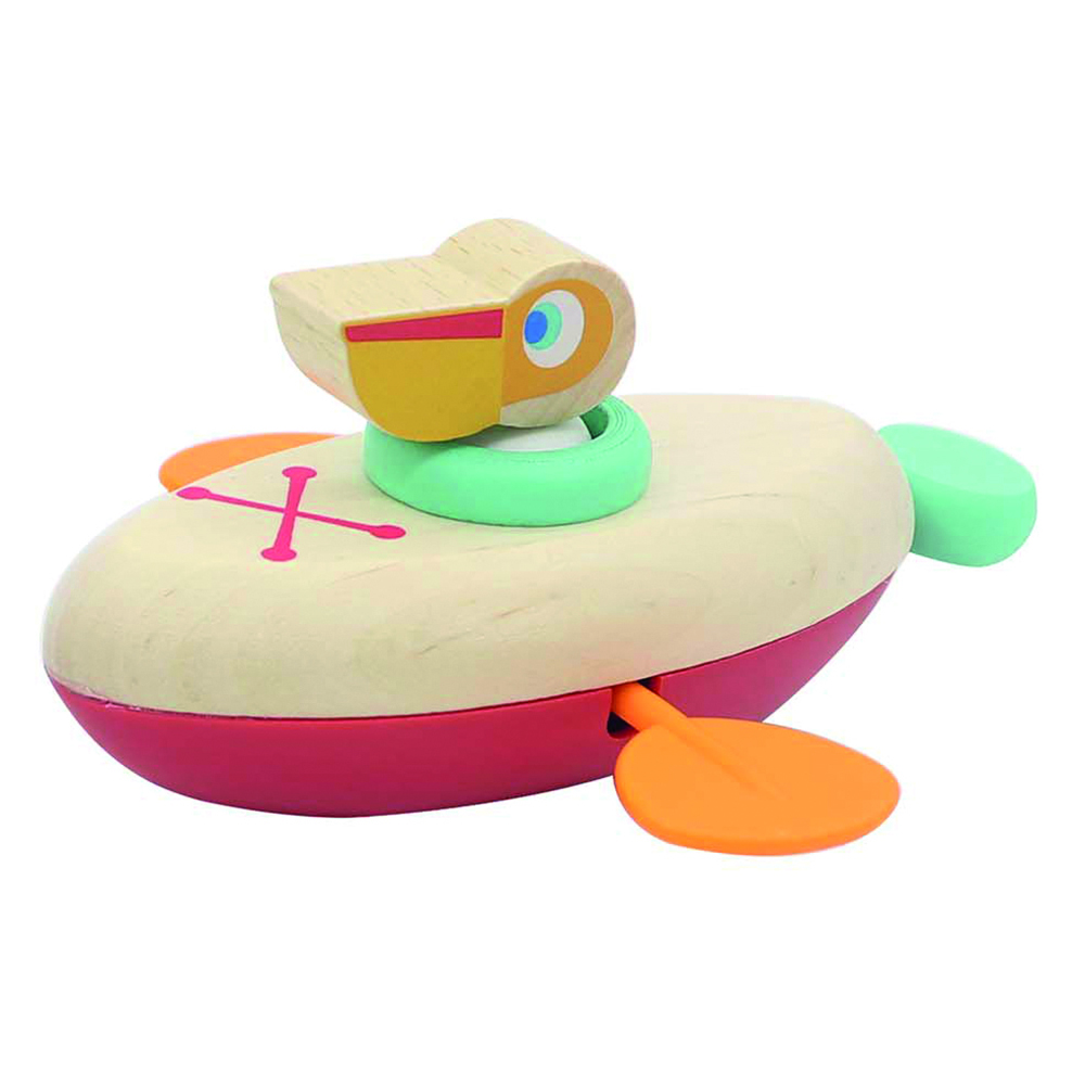 Andreu Toys - Clockwork Water Canoe 1pc - Style May Vary