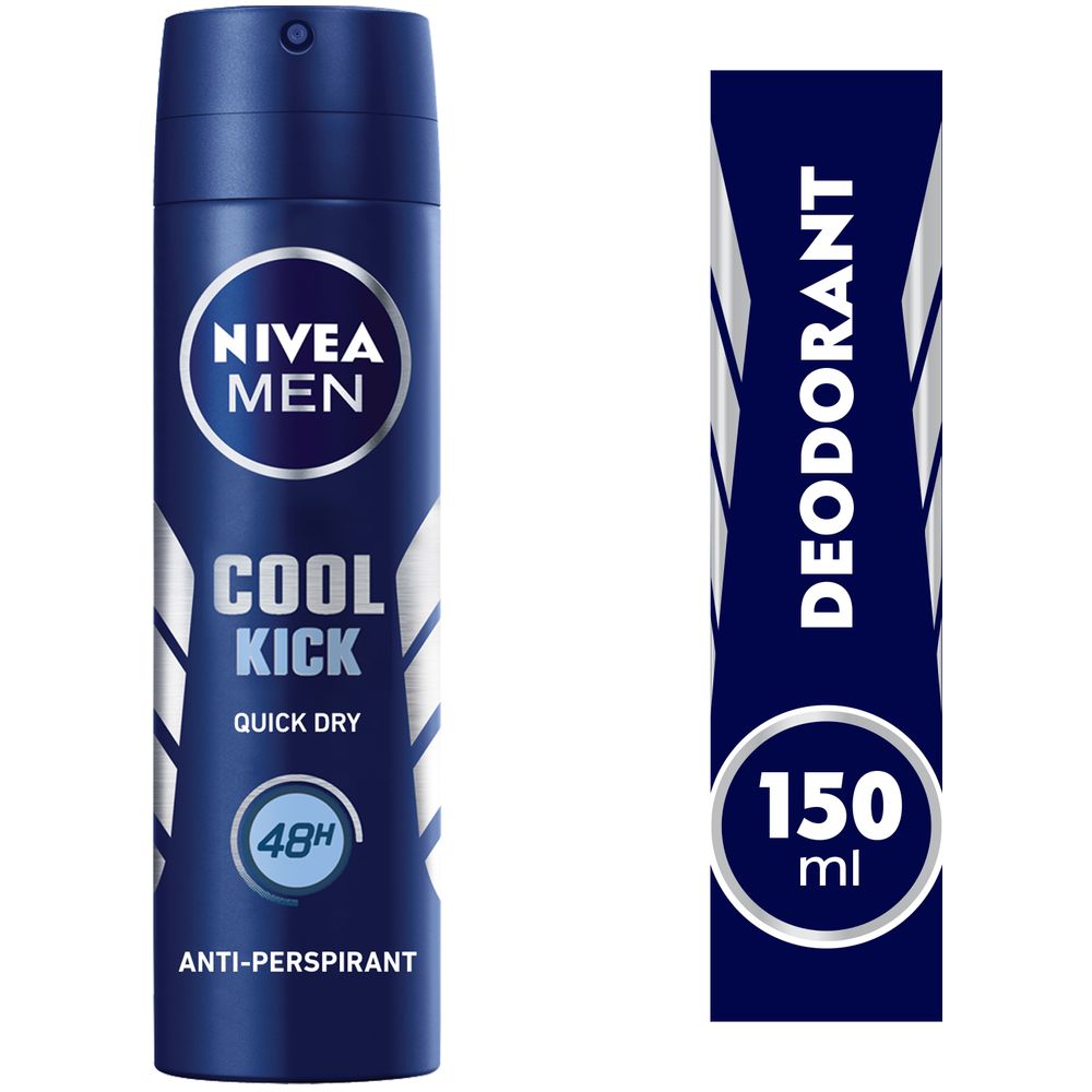 نيفيا - بخاخ منعش مزيل للتعرق كول كيك للرجال - 150 مل