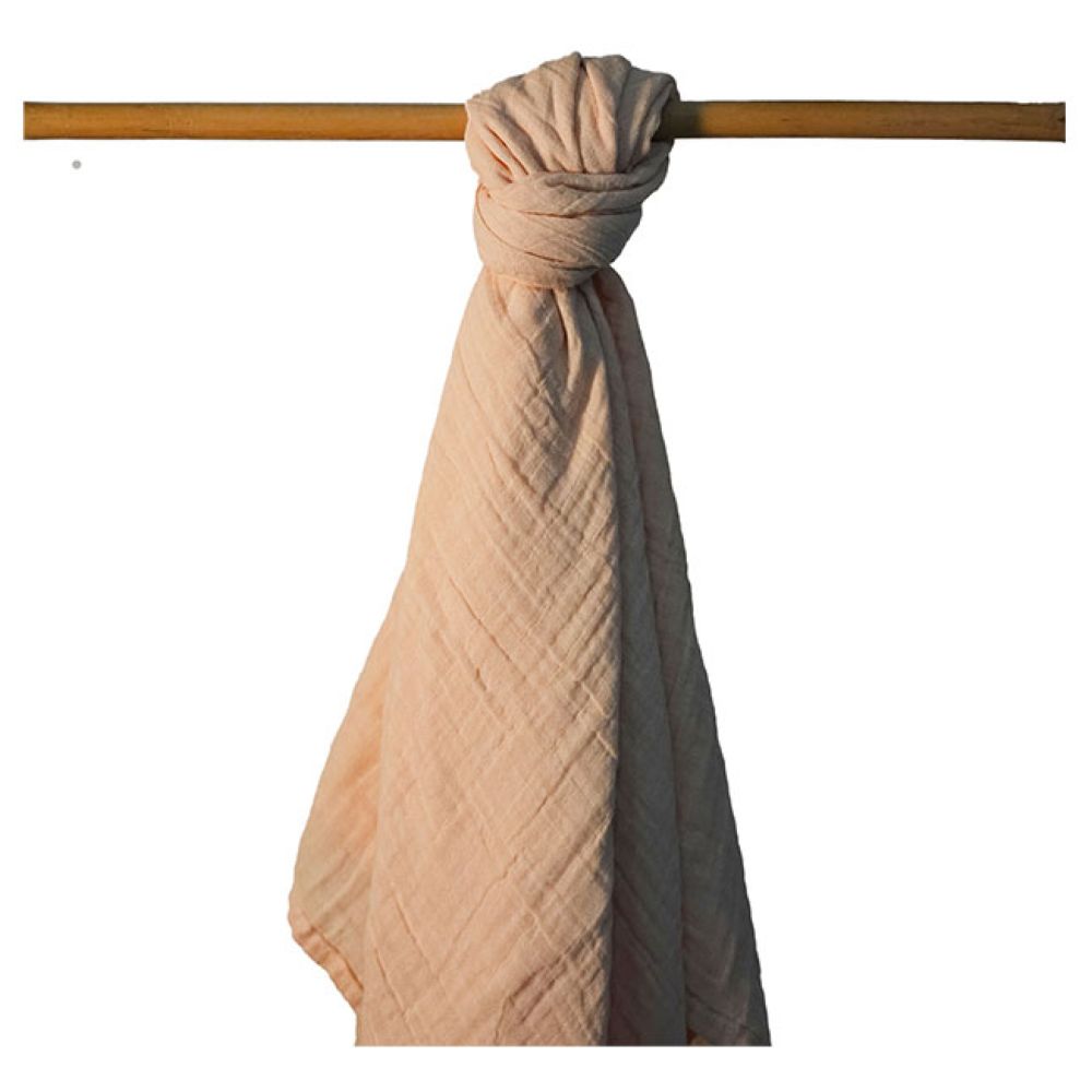 Little Moon - Organic Cotton Swaddle - Pink