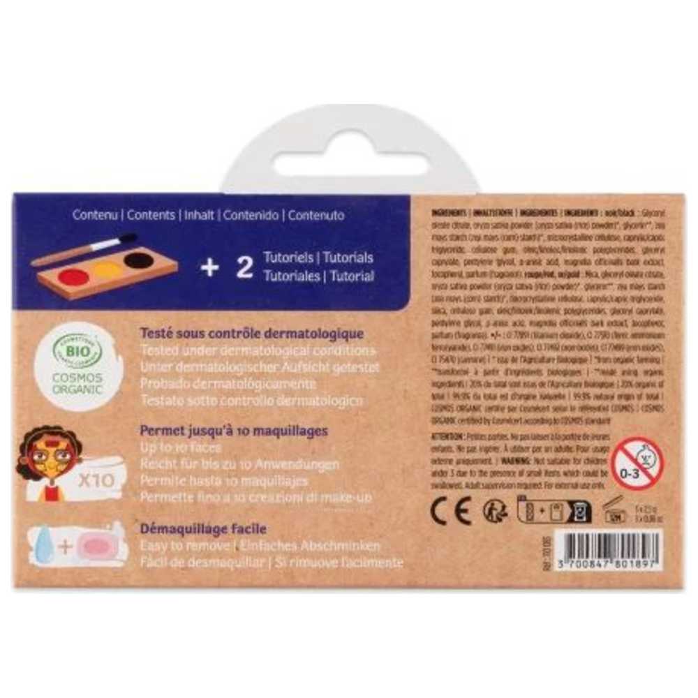 Namaki - Organic Face Paint kit Ninja Superhero