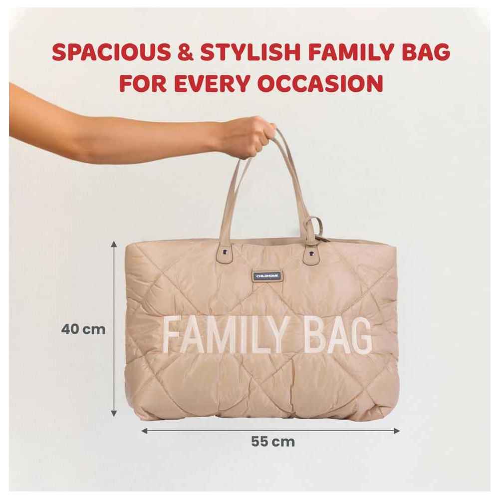 Childhome - Family Bag - Puffered Beige