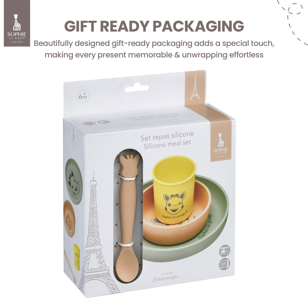 Sophie La Girafe - Il Etait Une Fois Silicone Meal Set 