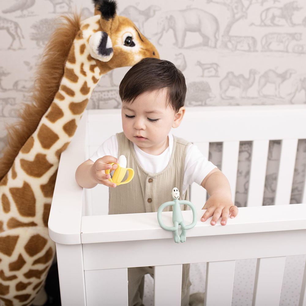 Matchstick Monkey - Banana Soother And Monkey Teeting Set - 2pcs