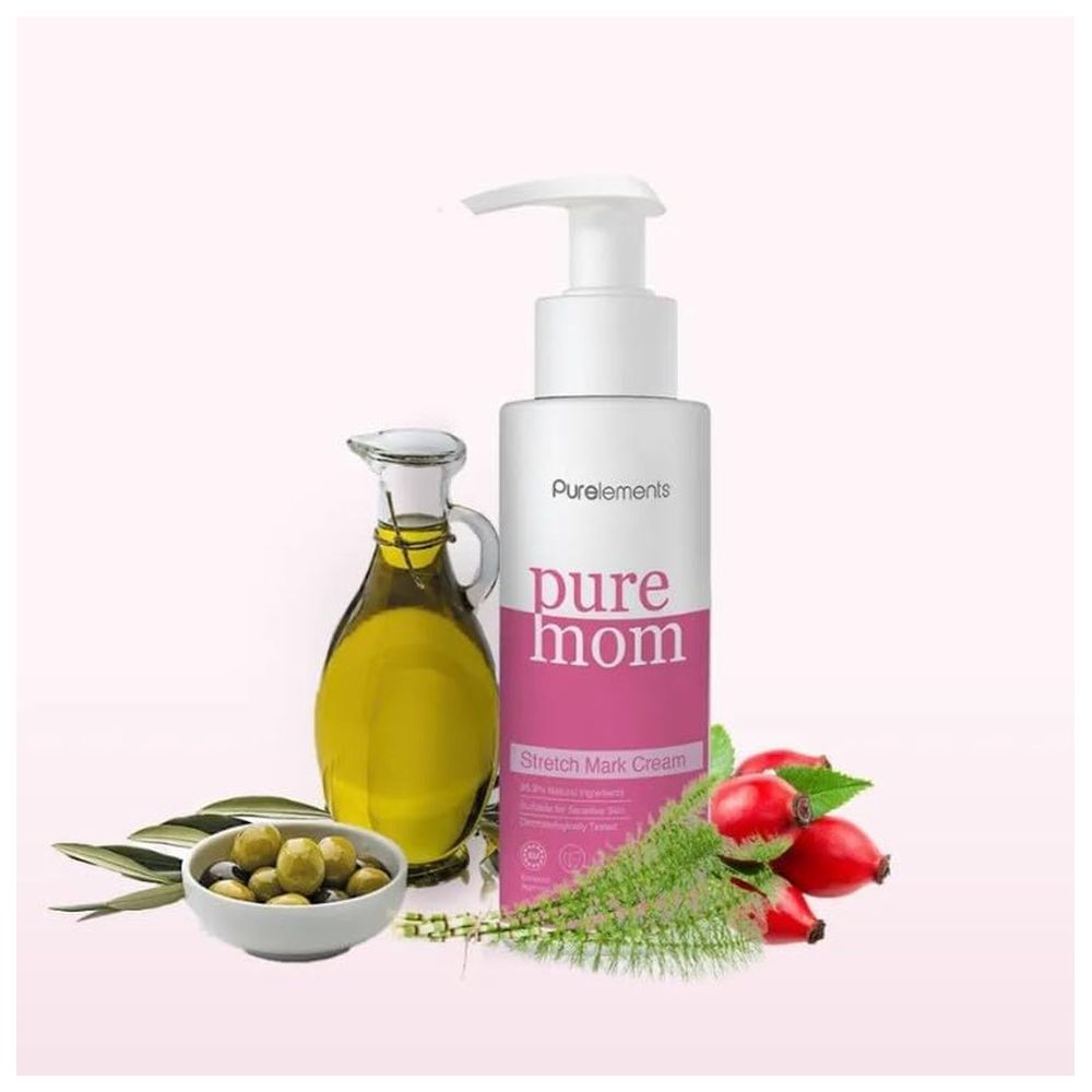 Purelements - Moisturizing Stretch Mark Lotion With Rosehip Oil - 250ml