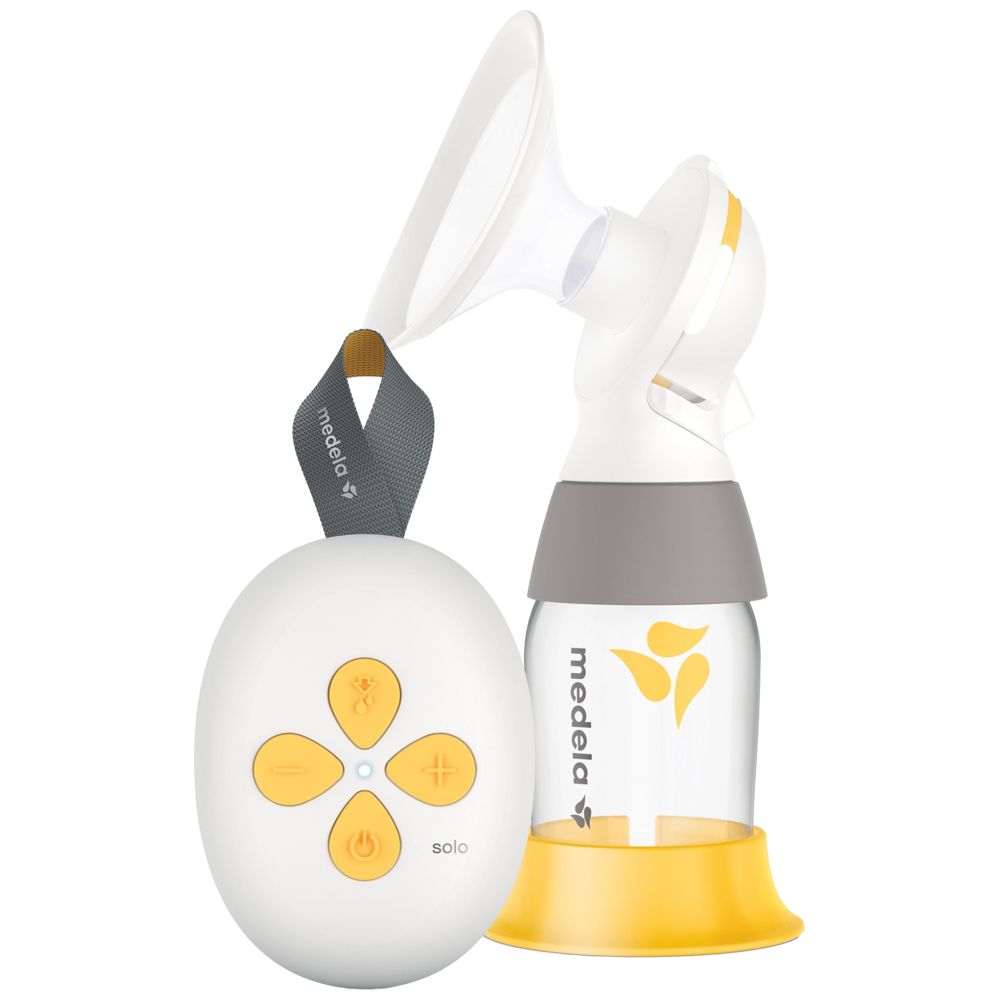Medela - Solo Single Electric Breast Pump with Silicone Breast Shield