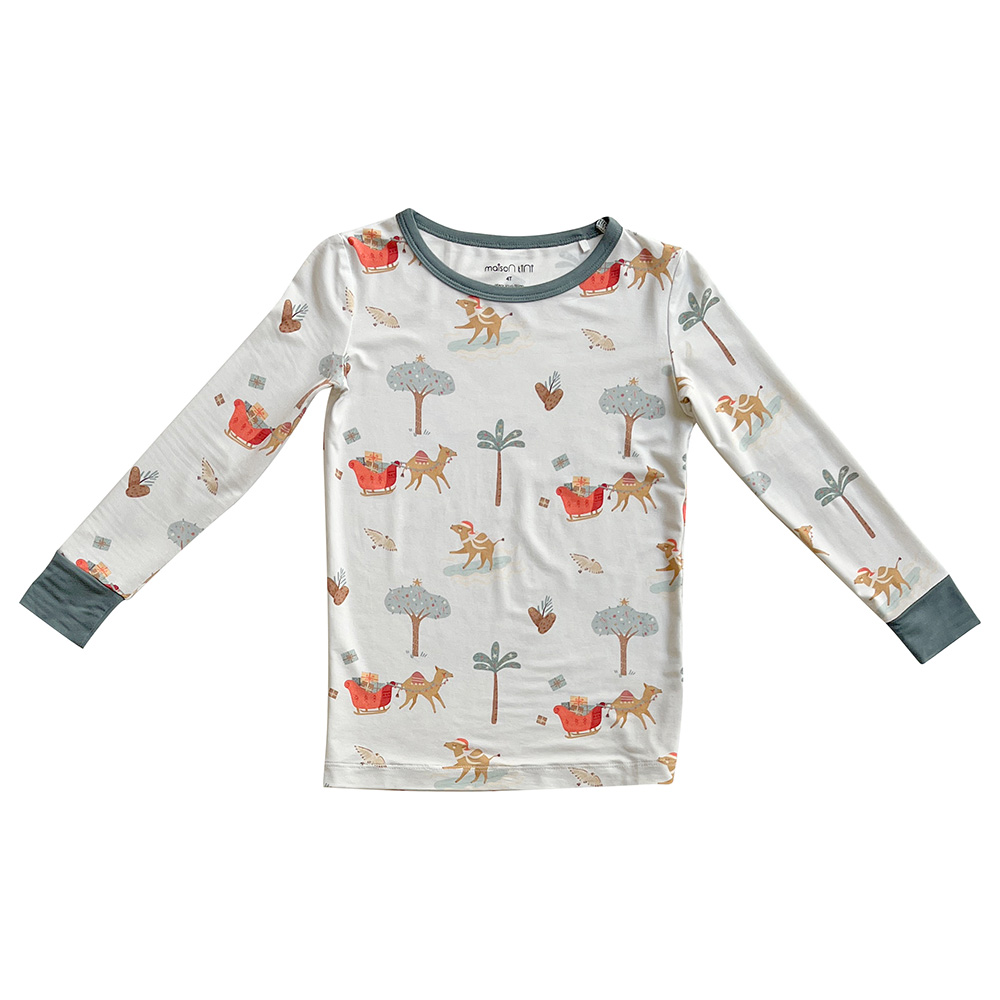 Maison Tini - 2pc-Set - Christmas In The Desert Pyjama