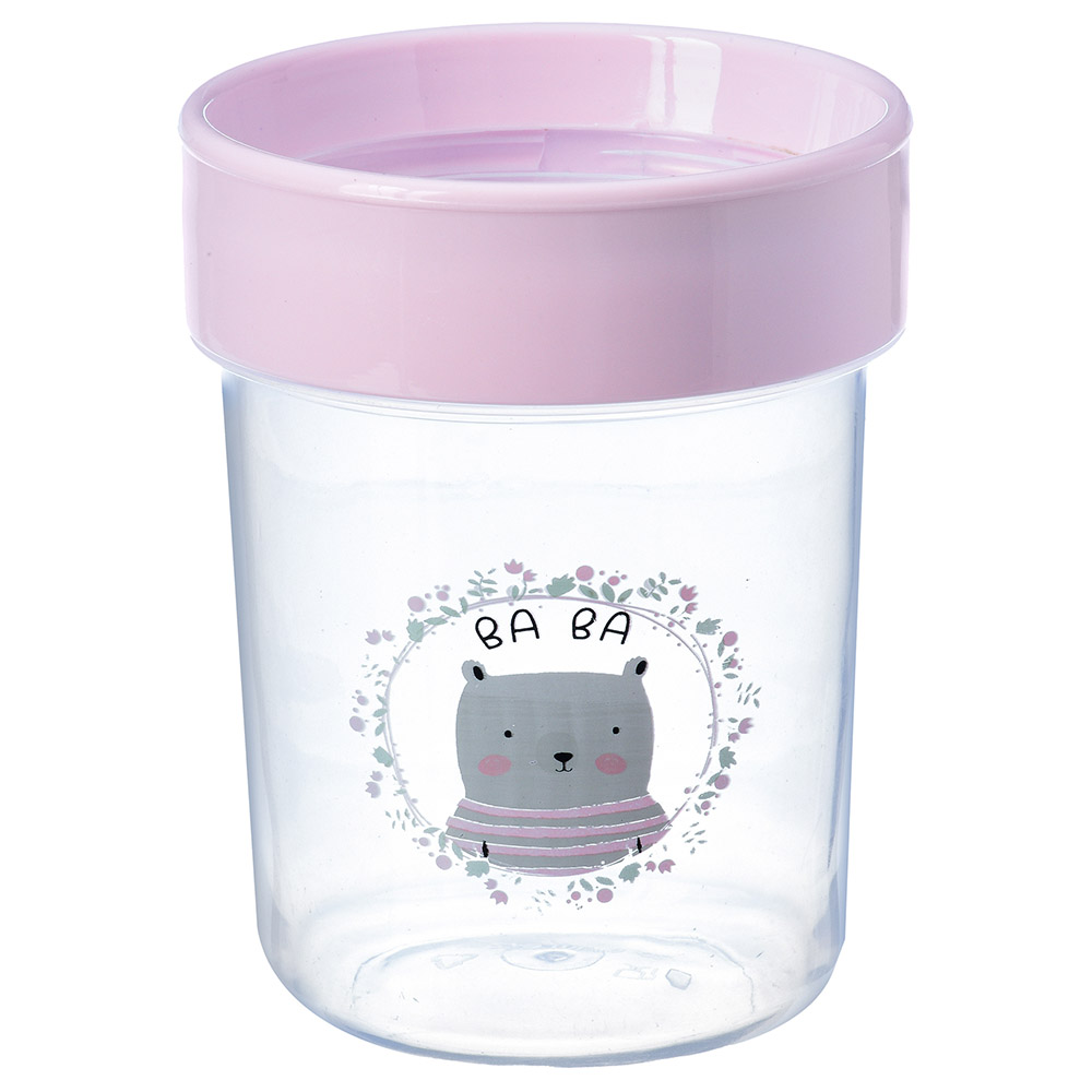 Uniq Kidz - Baby Training Cup - Clear/Pink