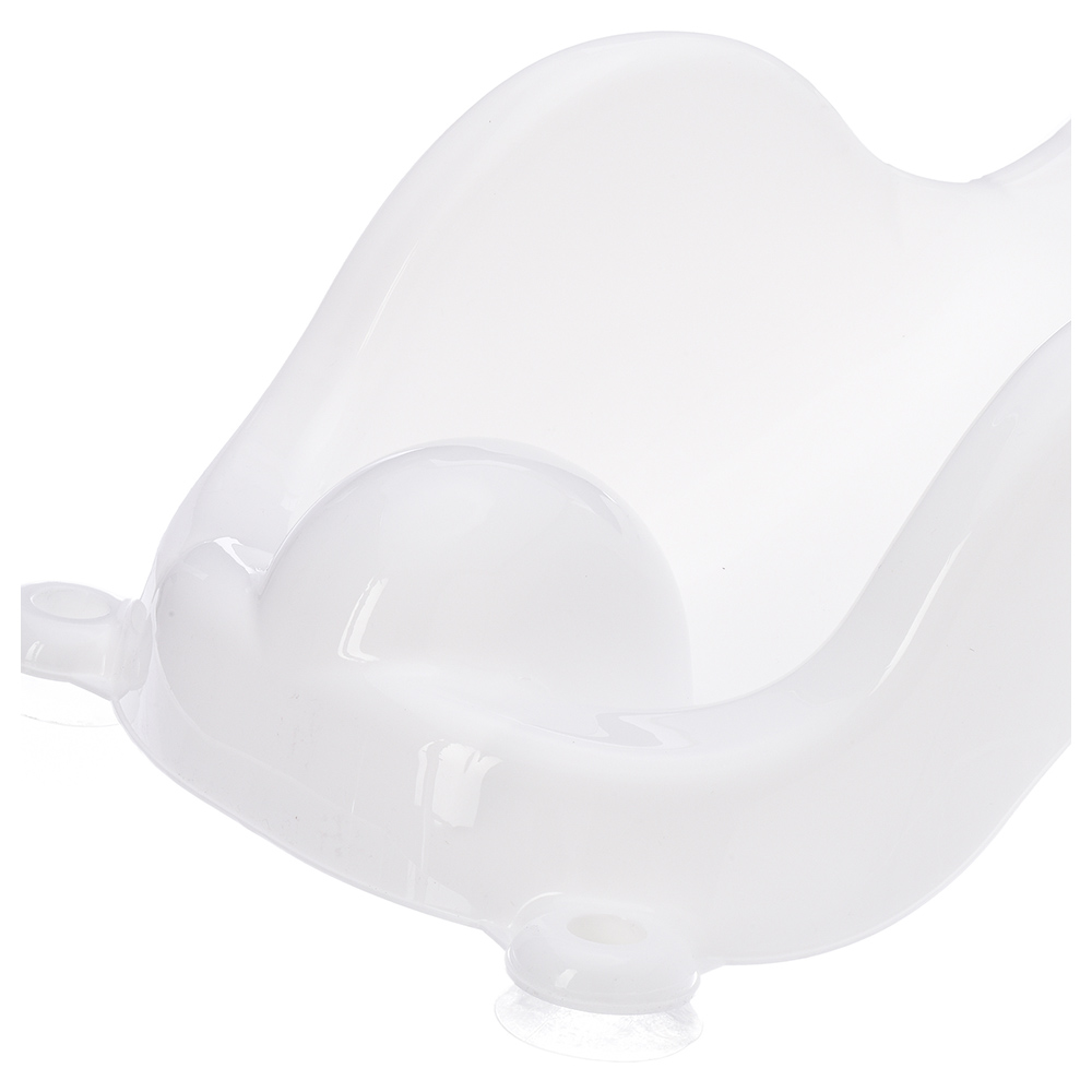 Uniq Kidz - Ergonomic Baby Bath Layback With Head Support - White