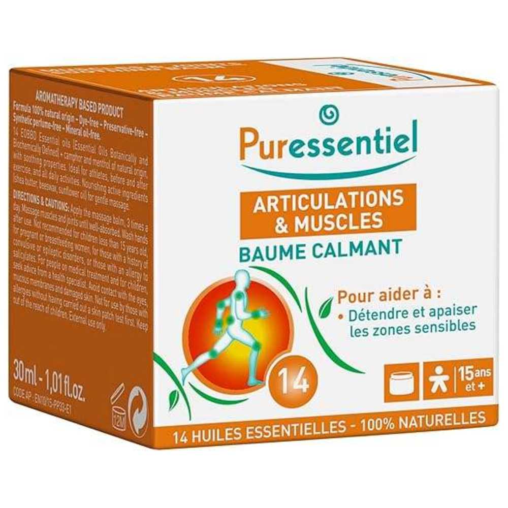 Puressentiel Joints Calming Balm 14 Essential Oils 30ml