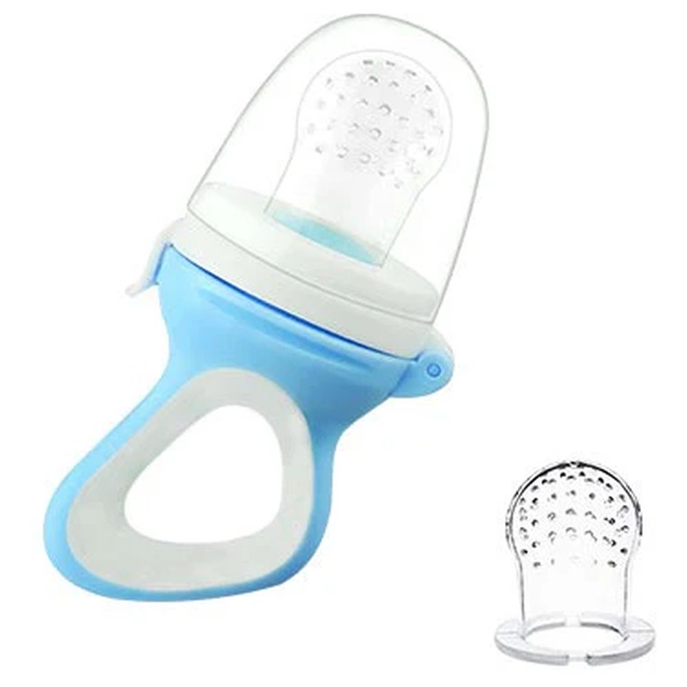 أوبتيمال - عضاضة طعام للرضّع - 6 أشهر - أزرق