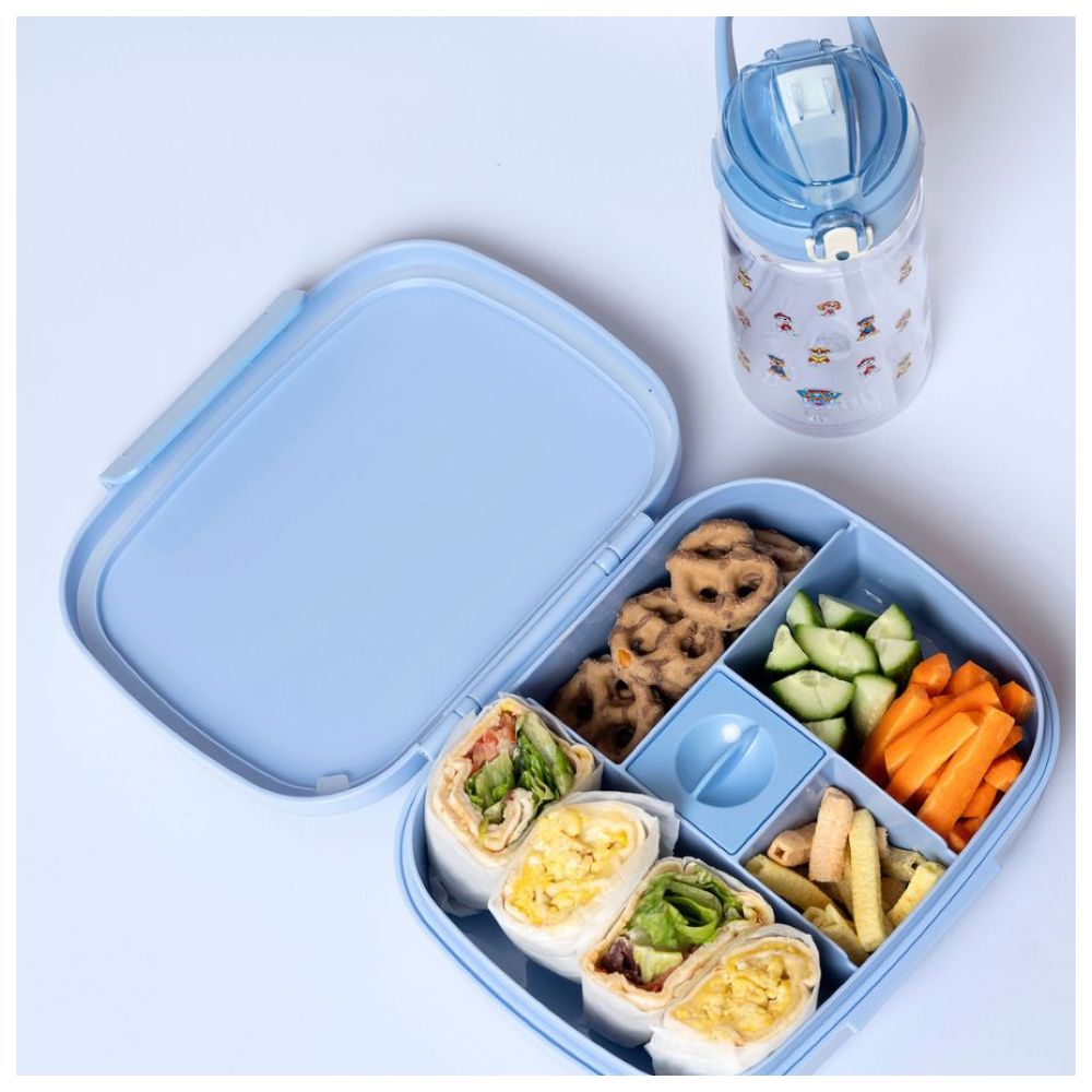Little IA - Personalized Paw Patrol 5 Compartment Bento Box - Blue