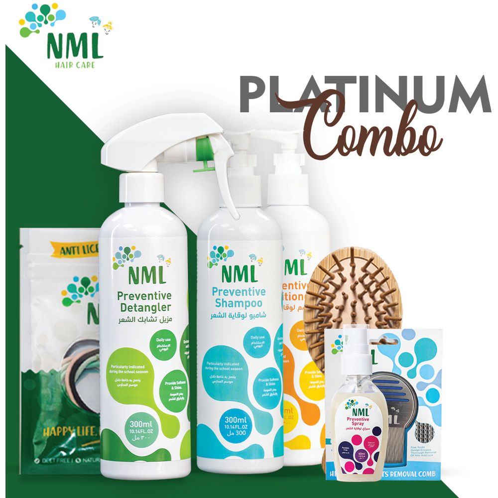 NML - Platinum Lice Preventive Combo - Set of 7