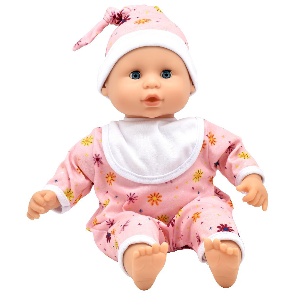 دولز وورلد - دمية جوب طرية - 38 سم - زهري - 3 قطع