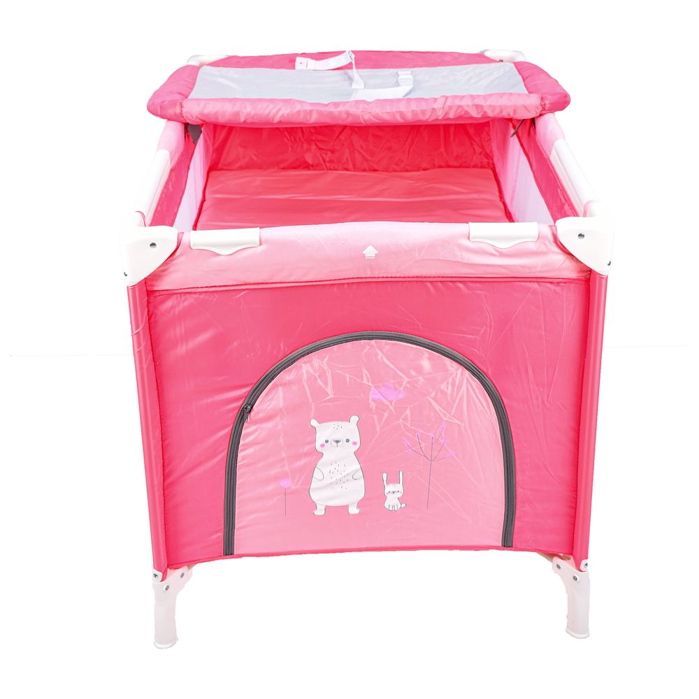 أملا كير - مهد هزّاز للأطفال - زهري