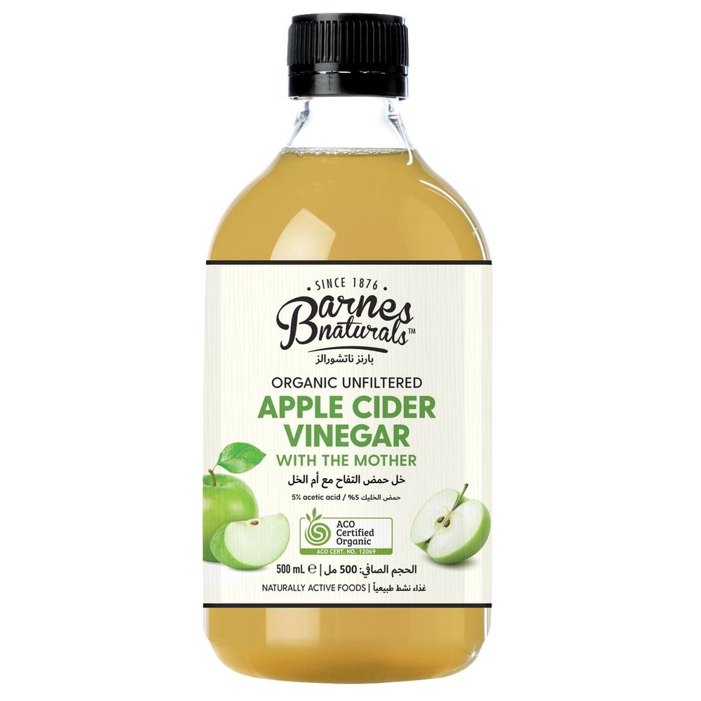Barnes Naturals - Organic Apple Cider Vinegar With The Mother 500ml