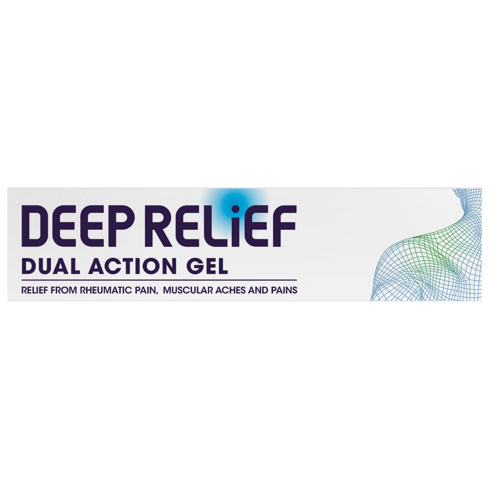 DEEP FREEZE - Deep Relief Dual Action Pain Relief Gel - 100gm