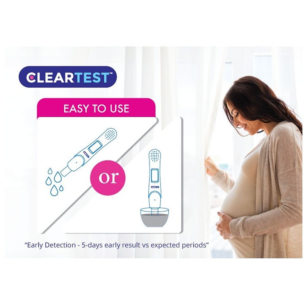 Cleartest - Digital Pregnancy Test With Week Indicator - 1 Pc