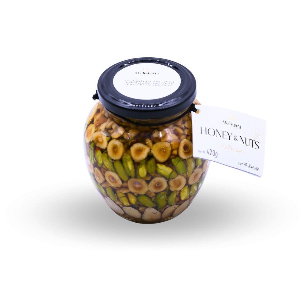 سوليندا - عسل ومكسرات بوليفلورا - 420غ