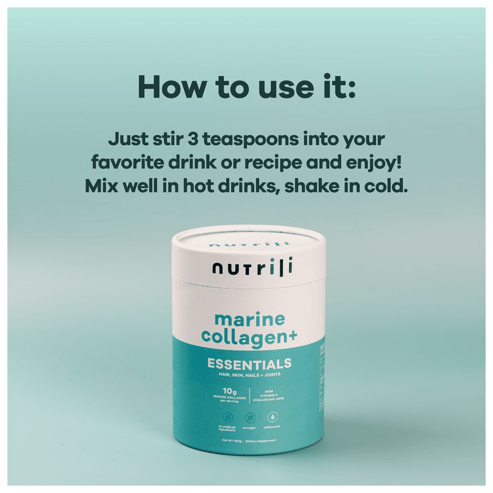 Nutrili - Marine Collagen+ Unflavoured - 280g