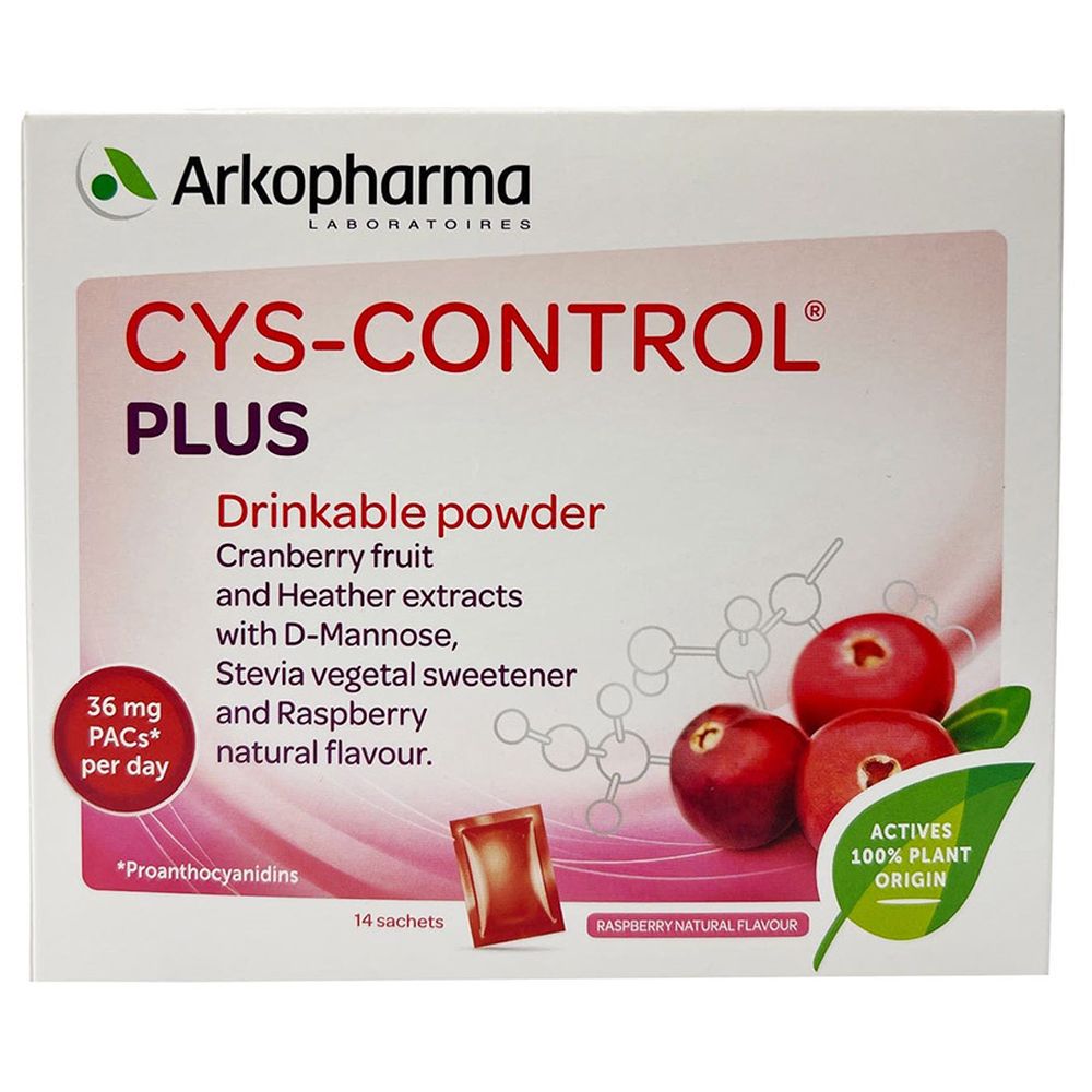 أركوفارما - أكياس مسحوق سيس-كونترول بلس للشرب - عدد 14