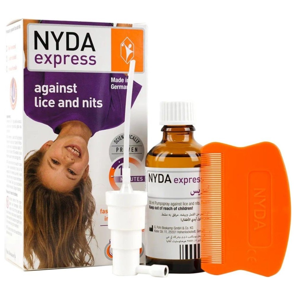 بول بوسكامب - مجموعة علاج القمل والصئبان نيدا إكسبريس - 50 مل