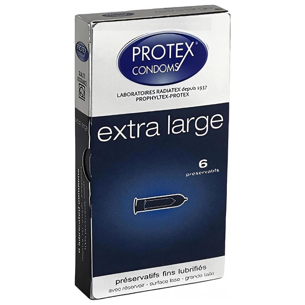 Protex - Extra Large Condoms - 6 Pcs