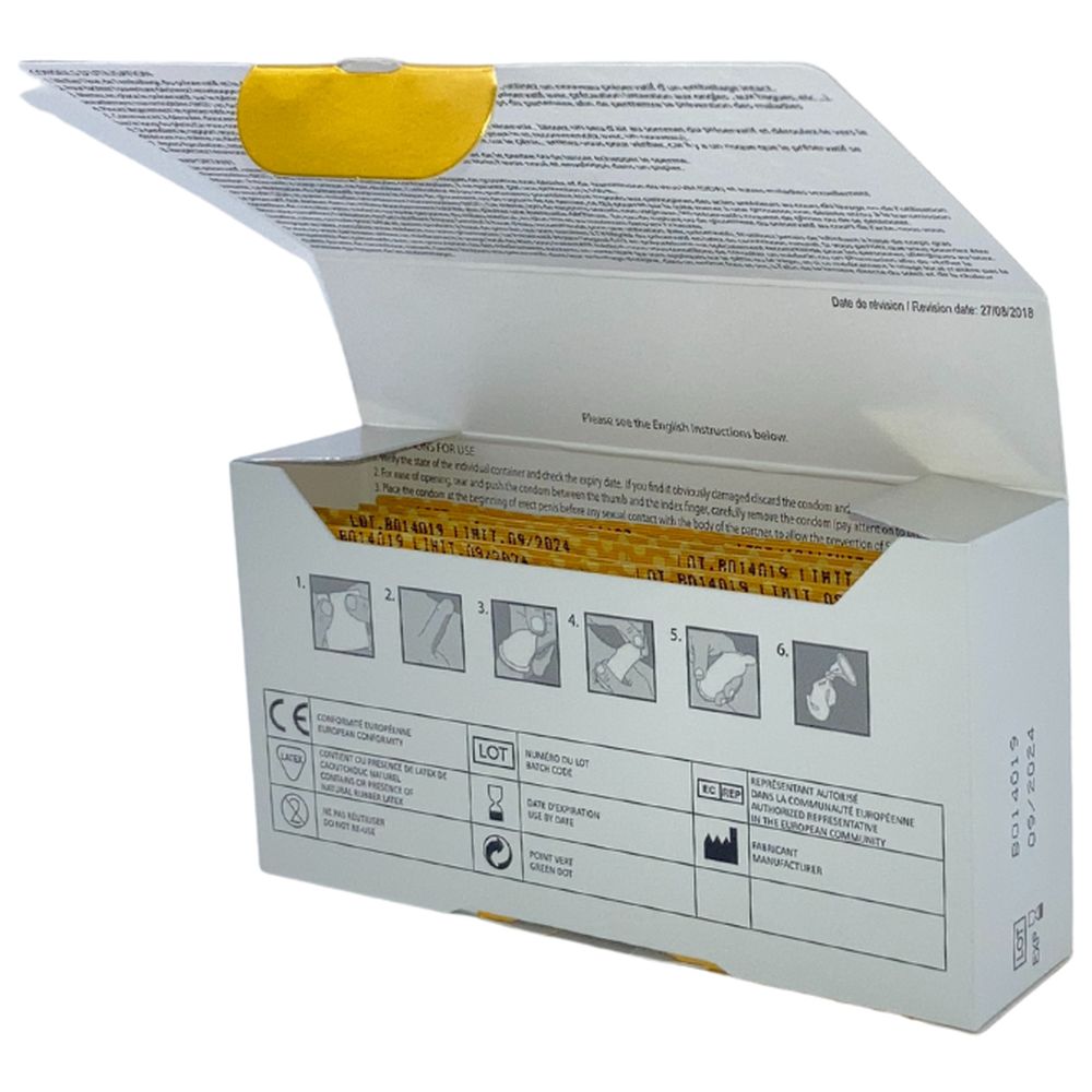 Protex - Stymuleve Condom - 6 Pcs