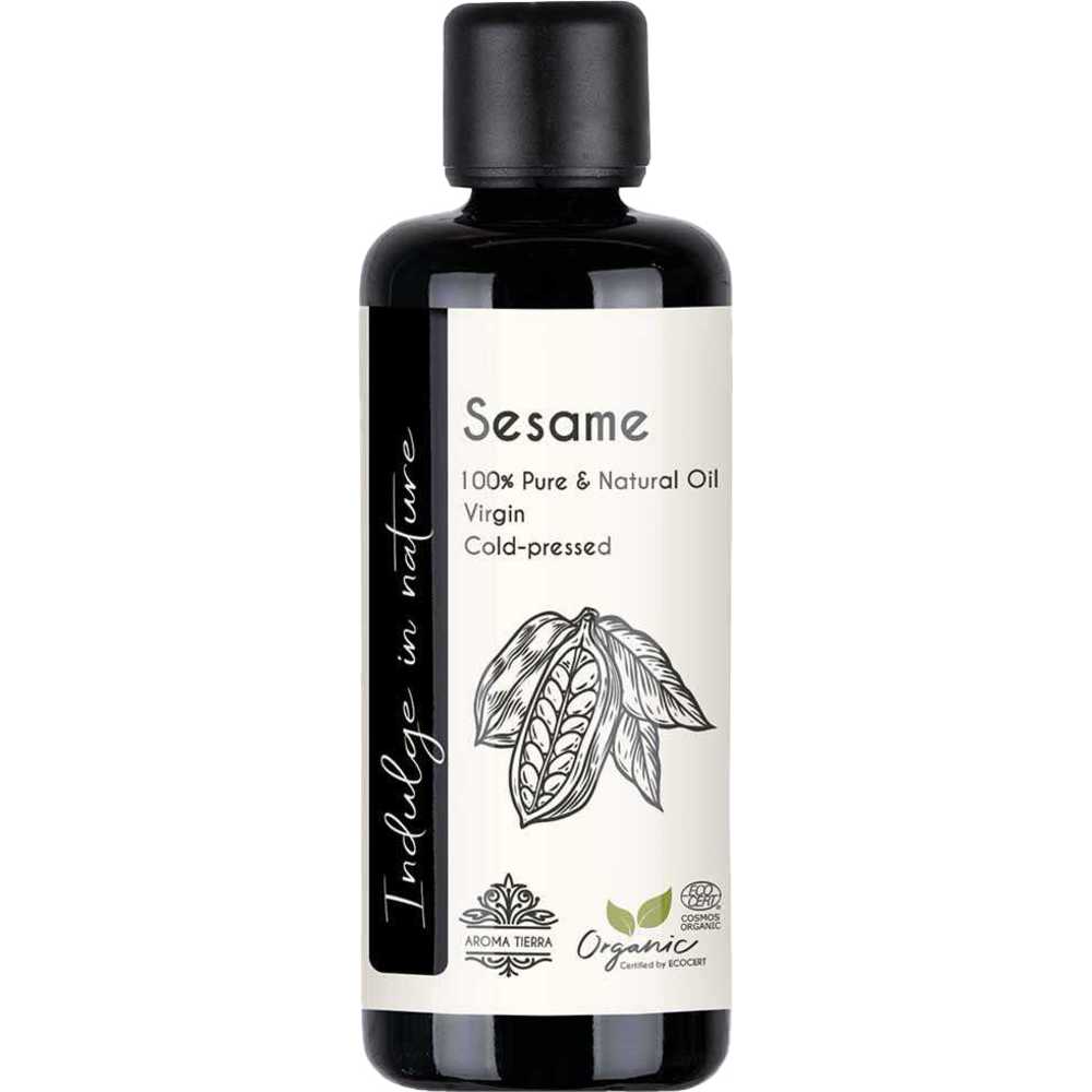 Aroma Tierra - Organic Sesame Oil (Cold Pressed) - 100ml