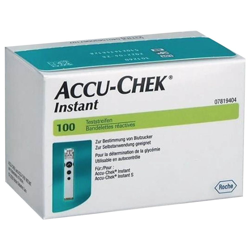 أكيو-تشيك - شرائط اختبار إنستانت - عدد 100