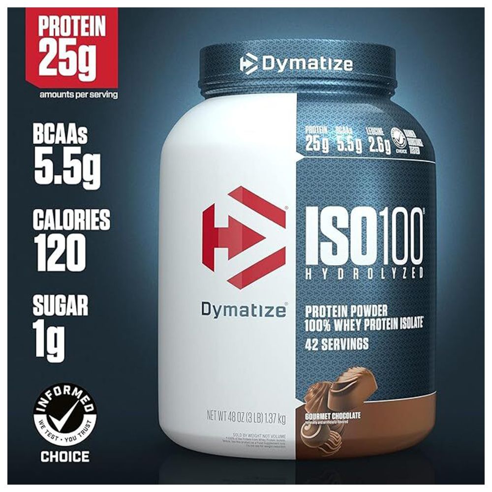 دايماتايز - مسحوق بروتين - شوكولاتة لذيذة - 1.37 كجم