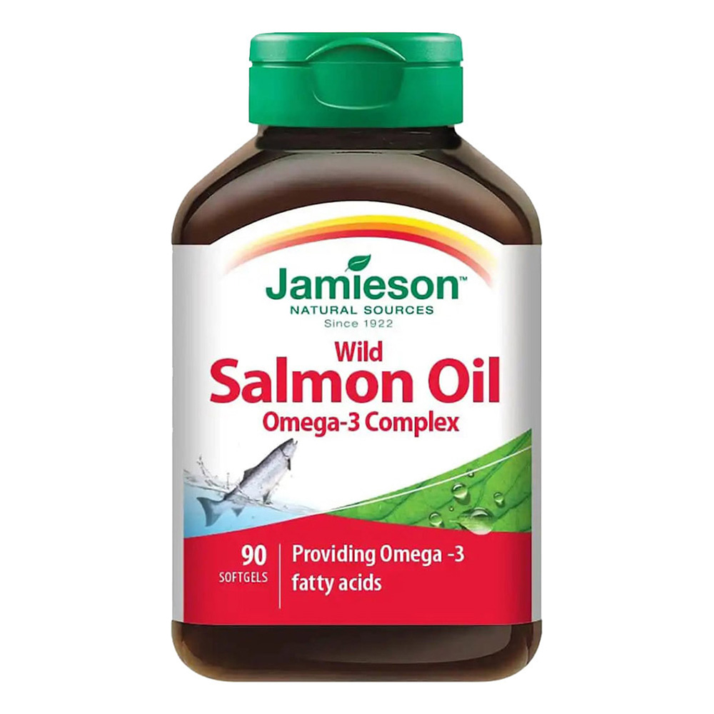 جاميسون - زيت سمك السلمون البري أوميغا 3 المركب - 90 كبسولة هلامية