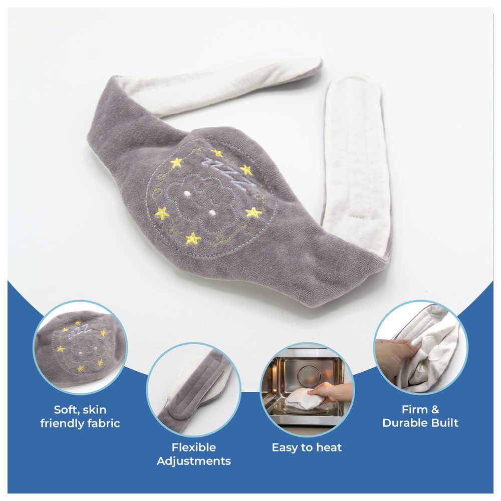 Babyjem - Cherry Core Filled Baby Colic Belt - Grey